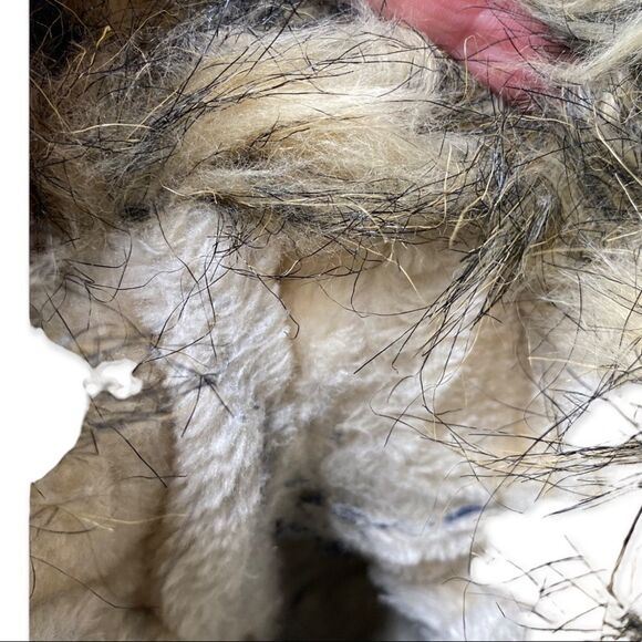 POLAR Gray Quilted Faux Fur Winter Boots Women Size 10 - Picture 5 of 8